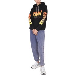 SWEATSHIRT WITH LOGO PRINT