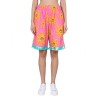 SUNFLOWER PRINT BERMUDA SHORTS
