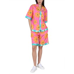 SUNFLOWER PRINT BERMUDA SHORTS