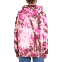 TIE-DYE PATTERN SWEATSHIRT
