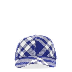 BASEBALL CAP WITH TARTAN PATTERN