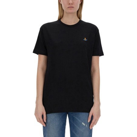 T-SHIRT WITH ORB EMBROIDERY