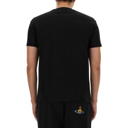 T-SHIRT WITH ORB EMBROIDERY