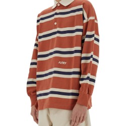 STRIPED RUGBY POLO SHIRT
