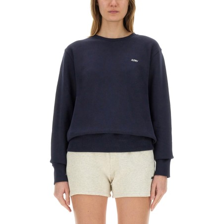 SWEATSHIRT WITH EMBROIDERED LOGO