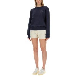 SWEATSHIRT WITH EMBROIDERED LOGO