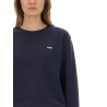 SWEATSHIRT WITH EMBROIDERED LOGO