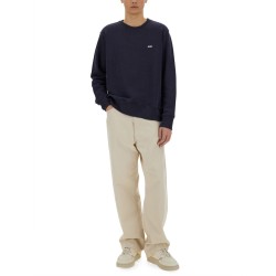 SWEATSHIRT WITH EMBROIDERED LOGO