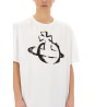"STENCIL ORB" OVERSIZED T-SHIRT