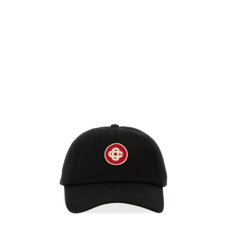 BASEBALL HAT WITH LOGO PATCH