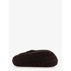 Boston VL/Shearling suede mule