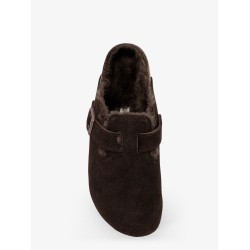Boston VL/Shearling suede mule