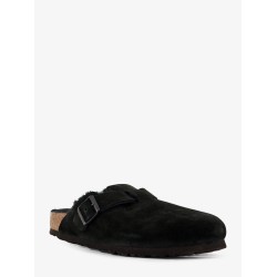 Boston VL/Shearling suede mule