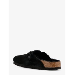 Boston VL/Shearling suede mule
