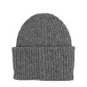 RIBBED BEANIE WITH LOGO