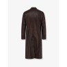 Unisex leather coat
