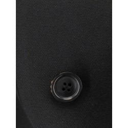 Tailored wool blend blazer