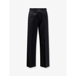 Wool blend trousers