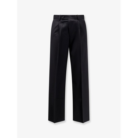 Wool blend trousers