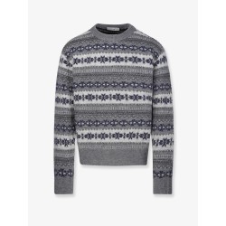 Fairisle wool blend sweater