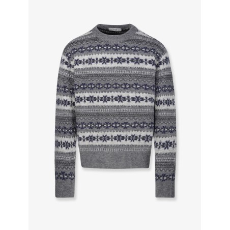 Fairisle wool blend sweater
