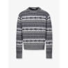 Fairisle wool blend sweater