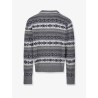 Fairisle wool blend sweater