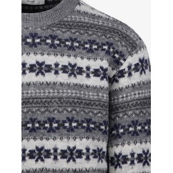 Fairisle wool blend sweater