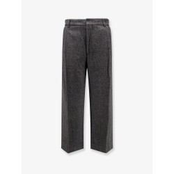 Wool blend trousers
