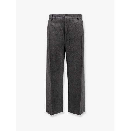 Wool blend trousers