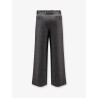 Wool blend trousers