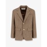 Unisex wool blend blazer