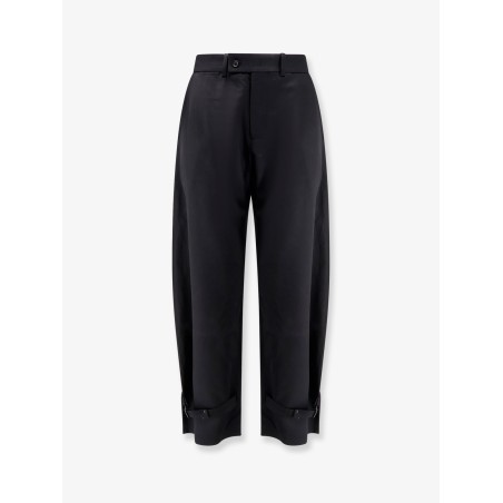 Wool blend trousers