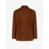 Tailored suede jacket