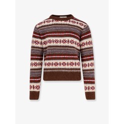 Fairisle wool blend sweater