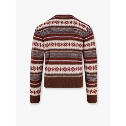 Fairisle wool blend sweater
