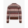 Fairisle wool blend sweater