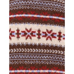 Fairisle wool blend sweater