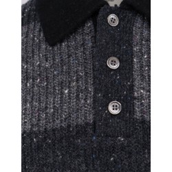 Unisex Chunky Rugby wool blend sweater