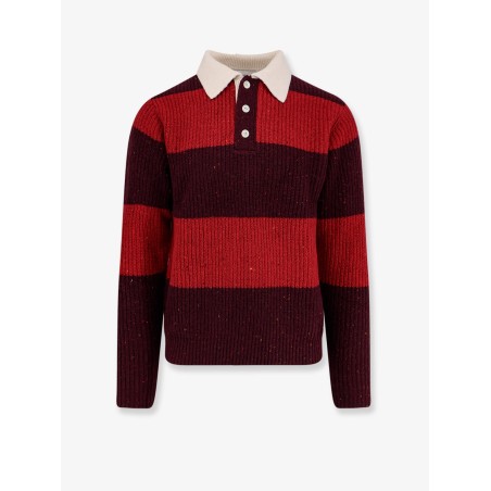 Unisex Chunky Rugby wool blend sweater