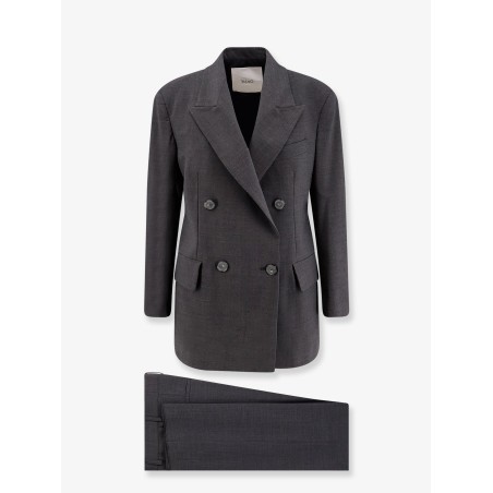 Rocchetta double-breasted wool blend suit