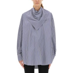 STRIPED BANDANA BLOUSE