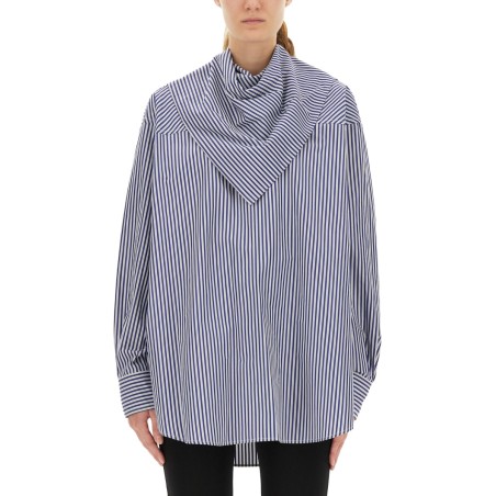 STRIPED BANDANA BLOUSE