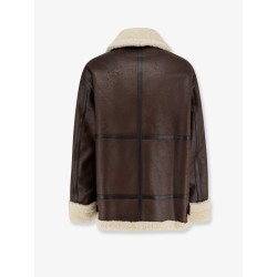 Unisex eco-shearling jacket