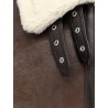 Unisex eco-shearling jacket