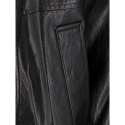 Unisex vegan leather jacket