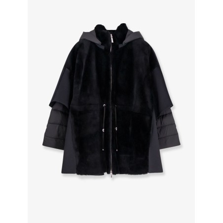 Raja shearling cape