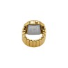 "TIMEX X MM6 T80 GOLD-TONE" RING M-L