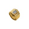 "TIMEX X MM6 T80 GOLD-TONE" RING M-L