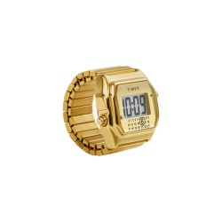 "TIMEX X MM6 T80 GOLD-TONE" RING S-M